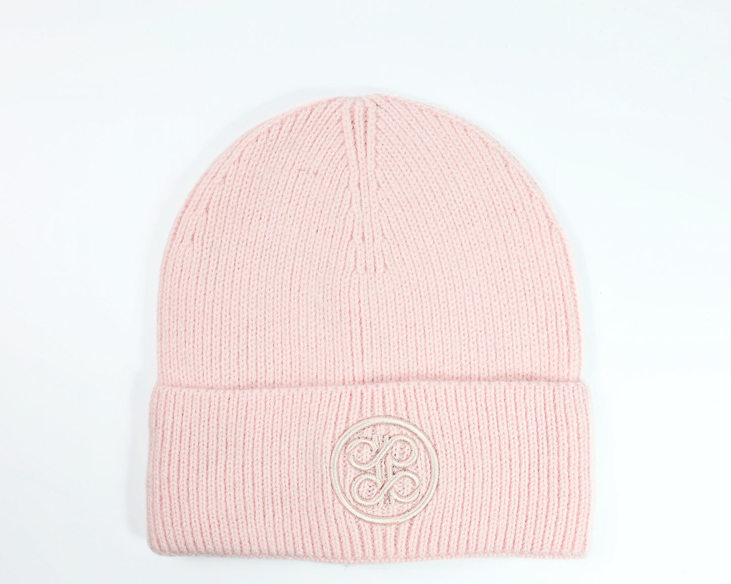 UNISEX AB LOGO CABLE KNIT BEANIE