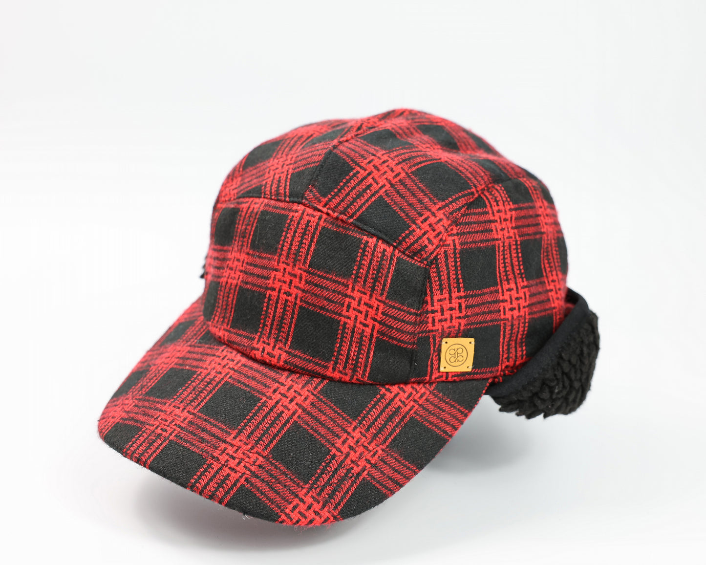 UNISEX PLAID EARLAP HAT