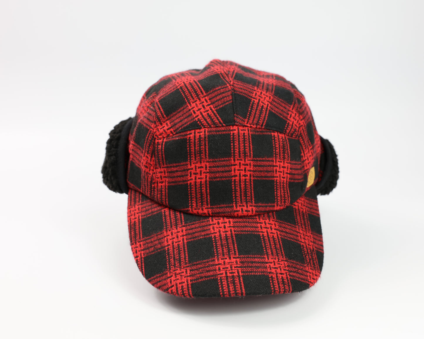 UNISEX PLAID EARLAP HAT