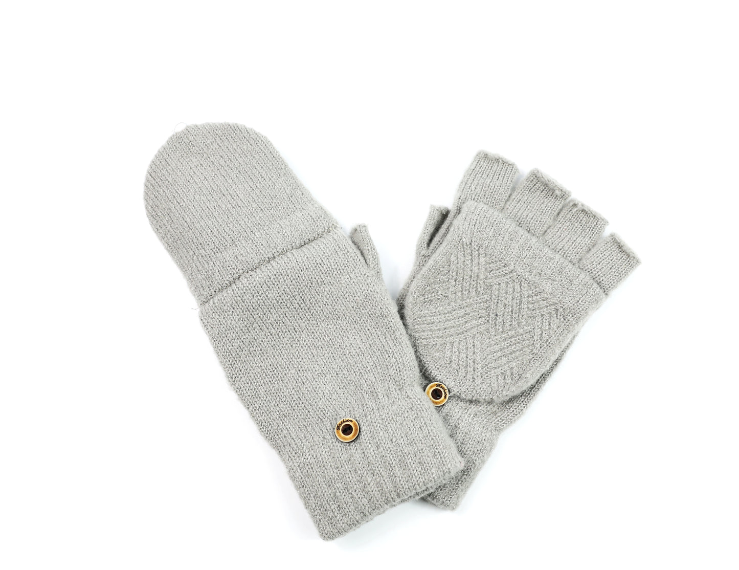 Fingerless Gloves Winter Convertible Mittens