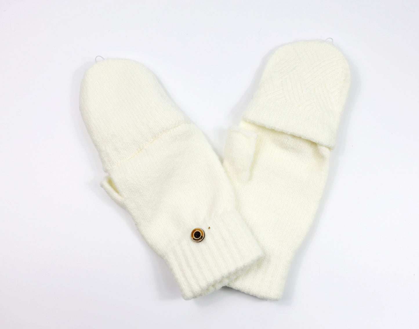 Fingerless Gloves Winter Convertible Mittens