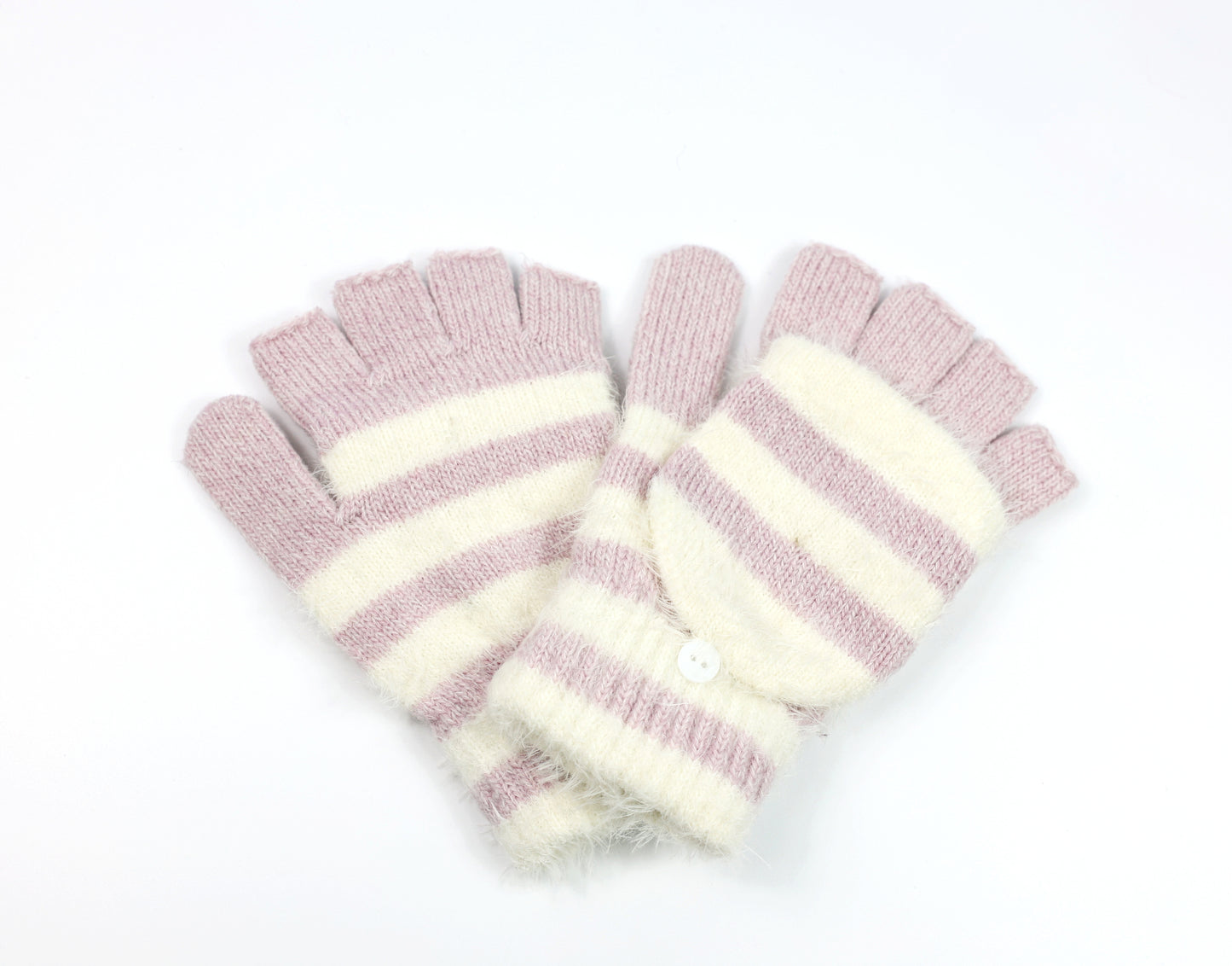 Fingerless Gloves Winter Convertible Mittens