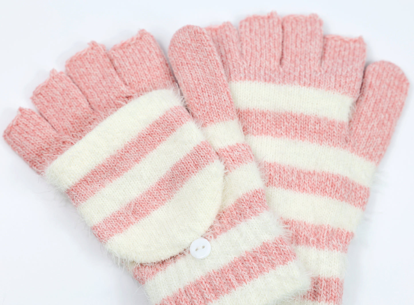 Fingerless Gloves Winter Convertible Mittens