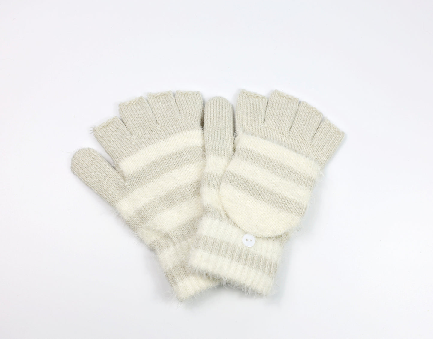 Fingerless Gloves Winter Convertible Mittens