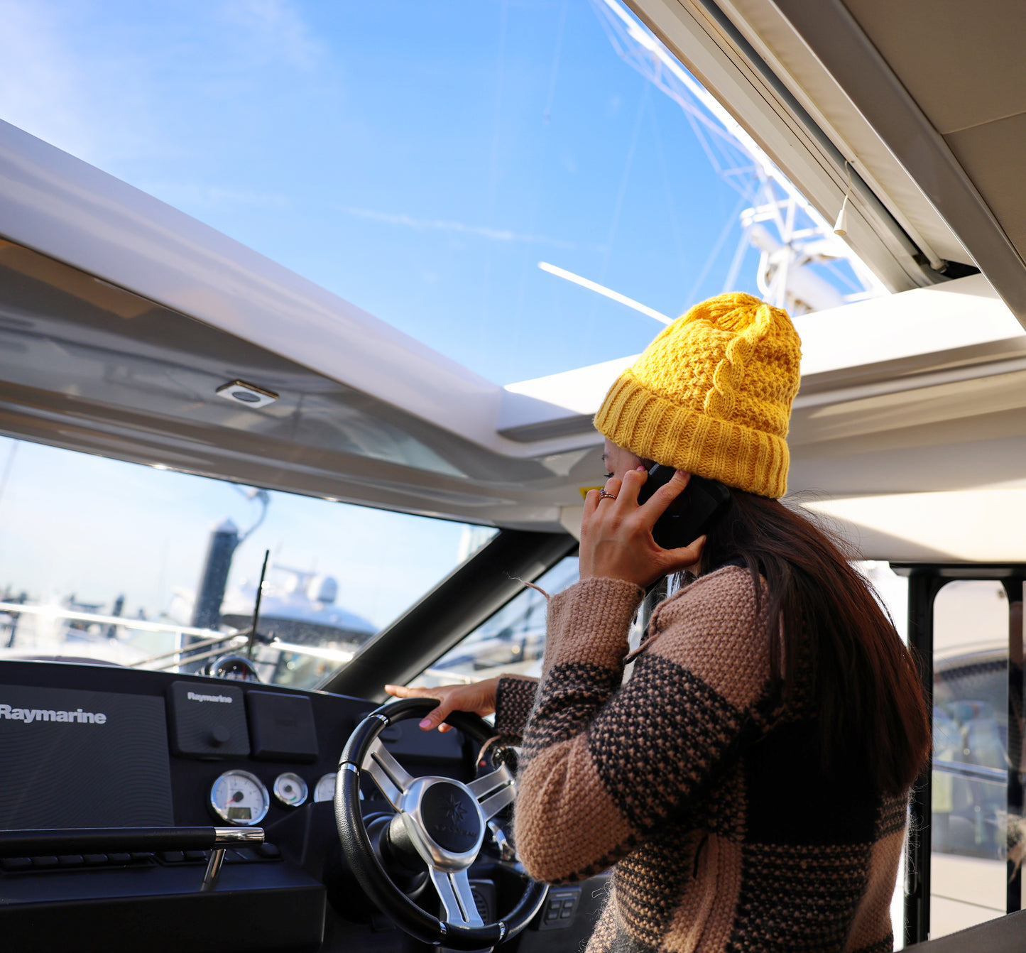 AB Knitted Cable Beanie