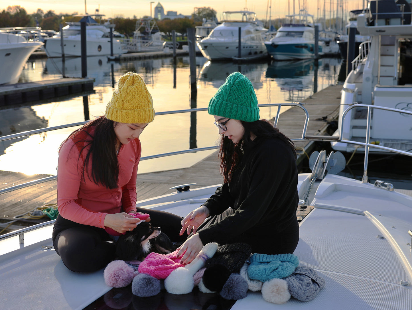 AB Knitted Cable Beanie