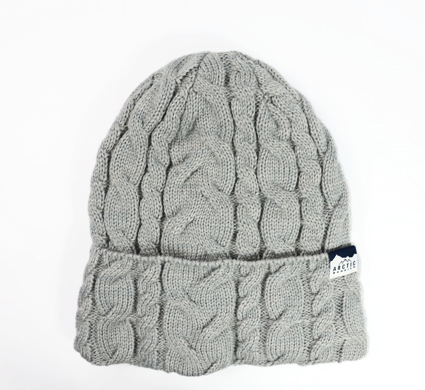 Women Cable Lined Knitted Beanie