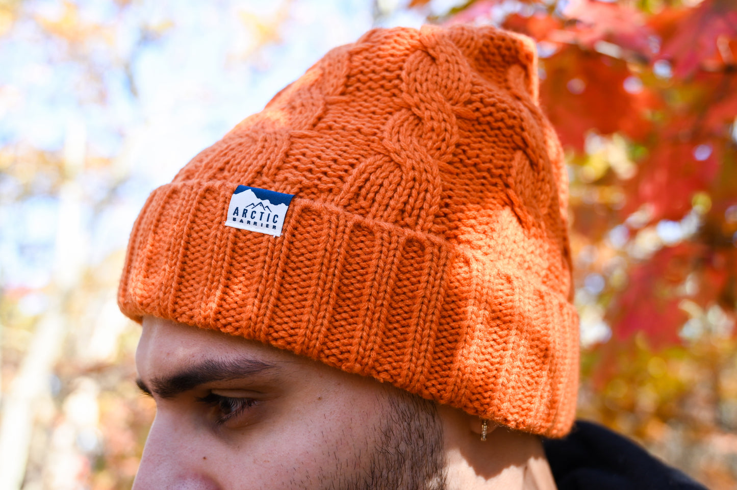 Men's Cable Knit Hat