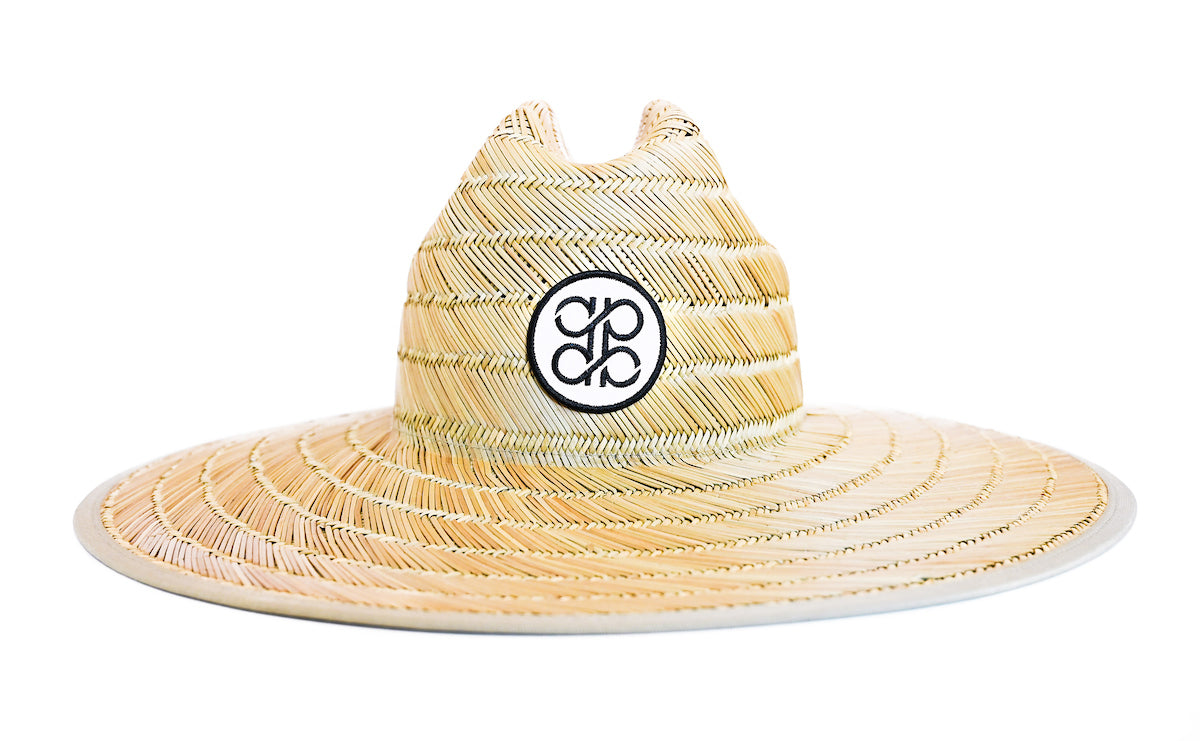 MEN’S LIFEGUARD STRAW HAT WITH UPF PROTECTION