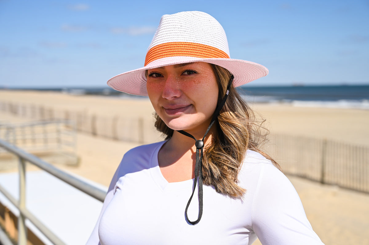 WOMEN’S SUMMER FEDORA WITH UPF PROTECTION
