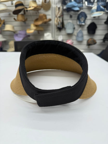 Brim Beach Foldable Straw Visor
