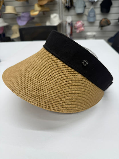 Brim Beach Foldable Straw Visor