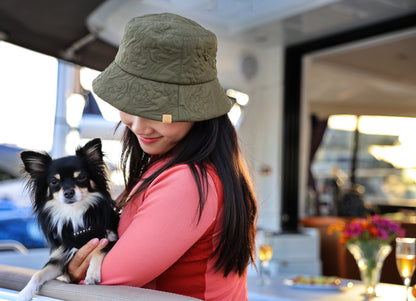 WOMEN’S QUILTED BUCKET HAT