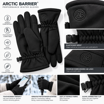 Lady's Performance Touchscreen Winter Gloves