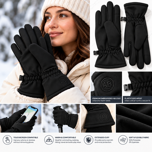 Lady's Performance Touchscreen Winter Gloves