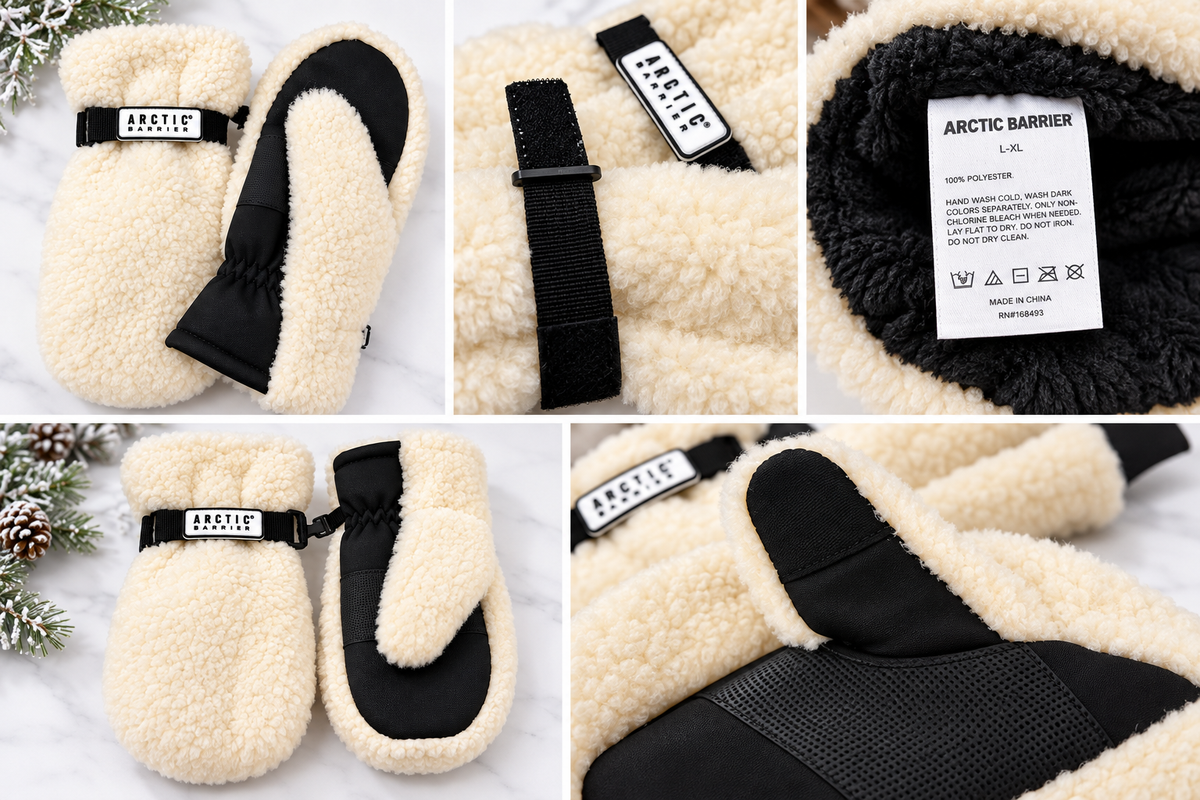 Sherpa Fleece Mittens