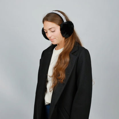 Diamonds are a Girl's Best Friend Earmuff