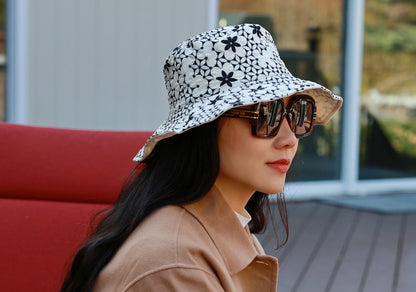 Floral Pattern Bucket Hat
