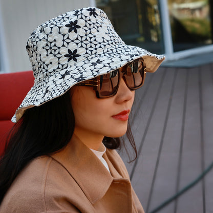 Floral Pattern Bucket Hat