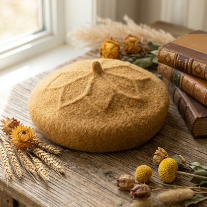 Camel French Beret