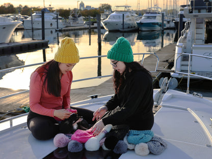 AB Knitted Cable Beanie