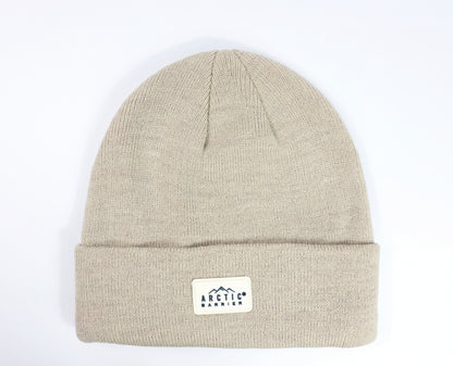 Acrylic 2PLY Knitted Beanie with Microfleece Lining