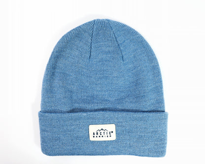 Acrylic 2PLY Knitted Beanie with Microfleece Lining