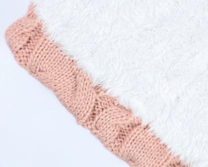 Women Cable Lined Knitted Beanie