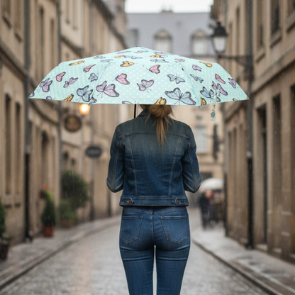 Butterfly Umbrella with Charm