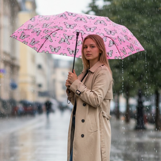 Butterfly Umbrella with Charm