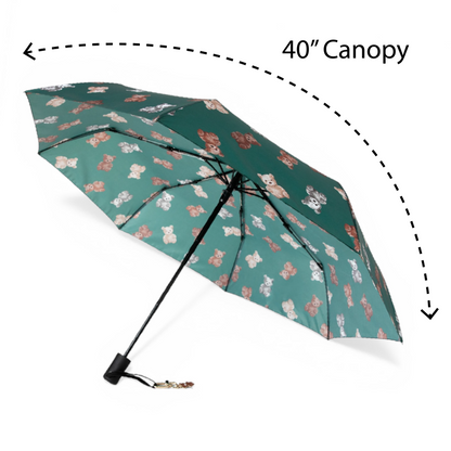 Teddy Umbrella with Charm