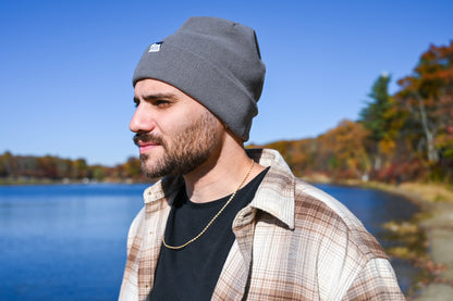 UNISEX STRETCH FLEECE CUFF BEANIE