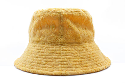 UNISEX FLORAL BURNOUT  TERRY BUCKET