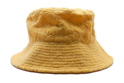 UNISEX FLORAL BURNOUT  TERRY BUCKET
