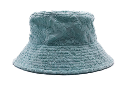 UNISEX FLORAL BURNOUT  TERRY BUCKET