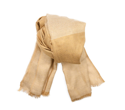 SPRING LIGHTWEIGHT YARN DYE WOOL SCARF