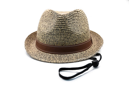 MEN’S STRAW TRILBY HAT