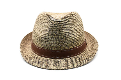 MEN’S STRAW TRILBY HAT