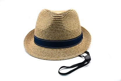 MEN’S STRAW TRILBY HAT