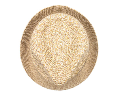 MEN’S STRAW TRILBY HAT