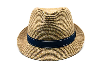 MEN’S STRAW TRILBY HAT