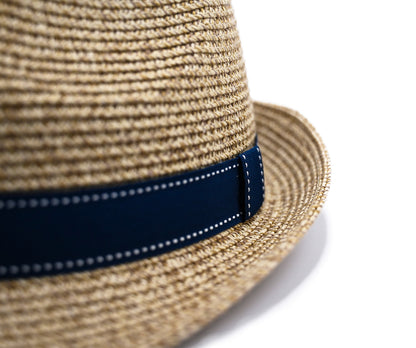 MEN’S STRAW TRILBY HAT