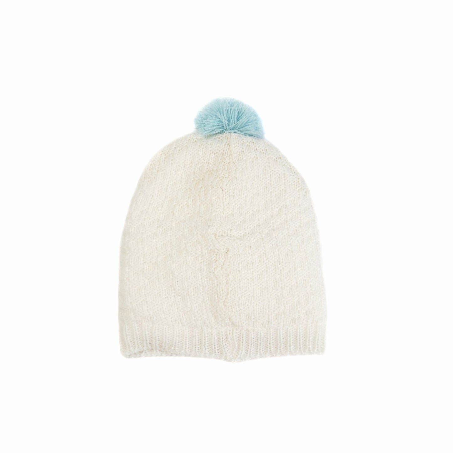 Infant Texture Knit Beanie w/Sherpa Lining