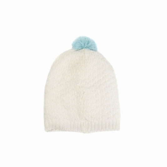 Toddler Texture Knit Beanie w/Sherpa Lining